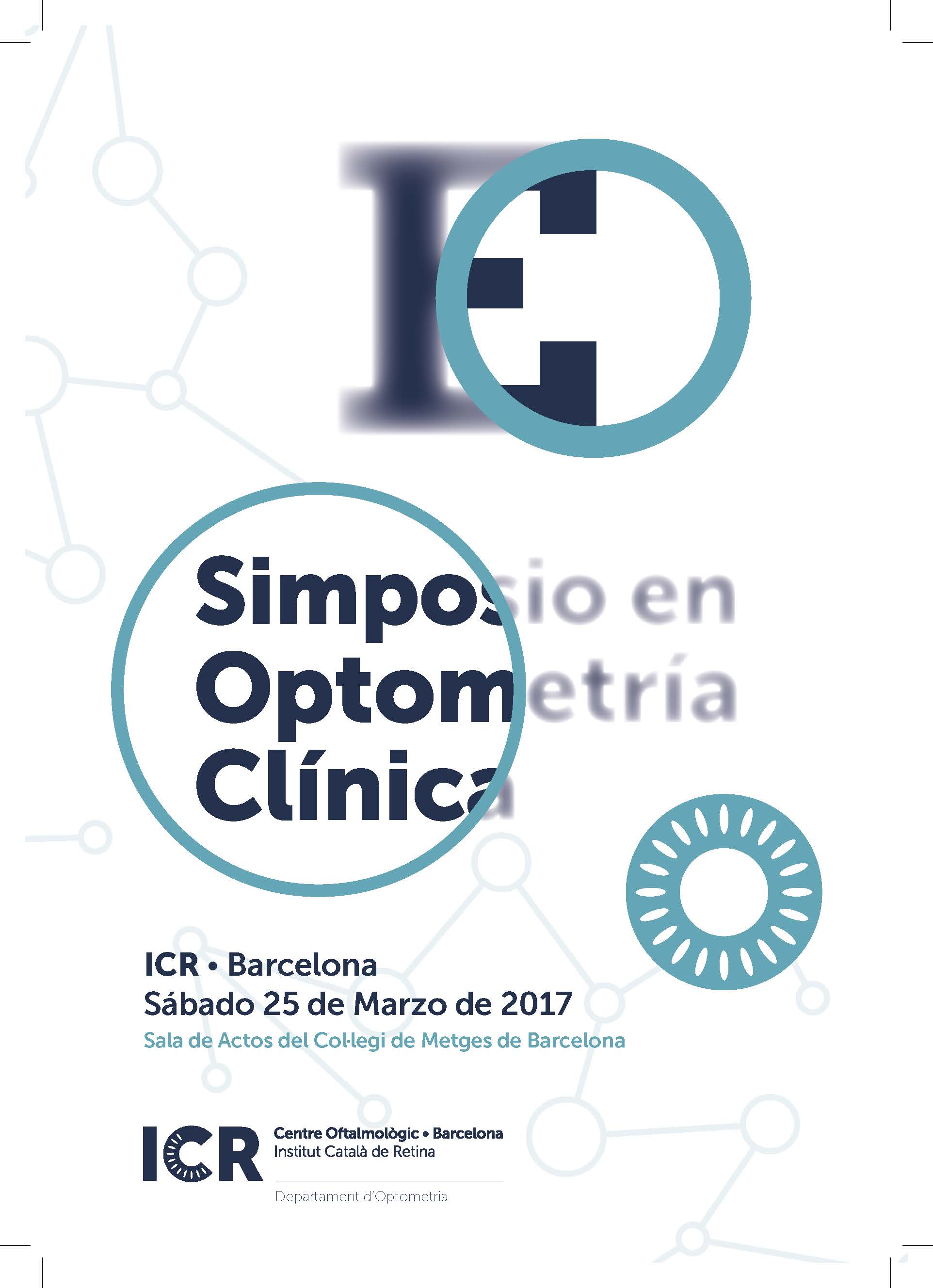 El COOOC participa al Simposi d’Optometria Clínica de l’ICR